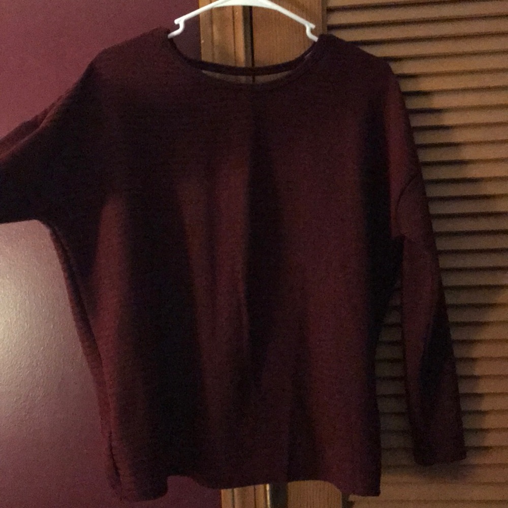 Sweater maroon